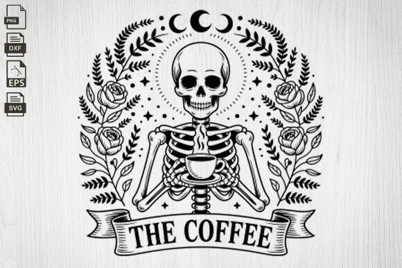 Coffee Meets Tarot: A Designer’s Take on This Quirky Embroidery File