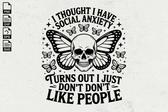 Funny Anxiety SVG, Anxiety Svg