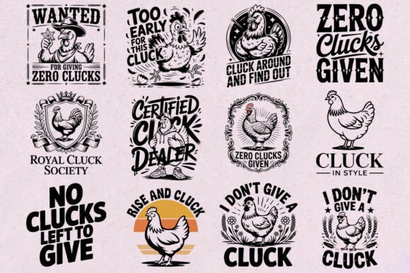 Funny Chicken SVG Bundle: Farm Animal Q Review