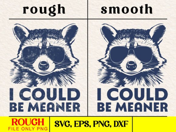 Funny Sarcastic Svg Raccoon PNG Review for Real Embroidery Use