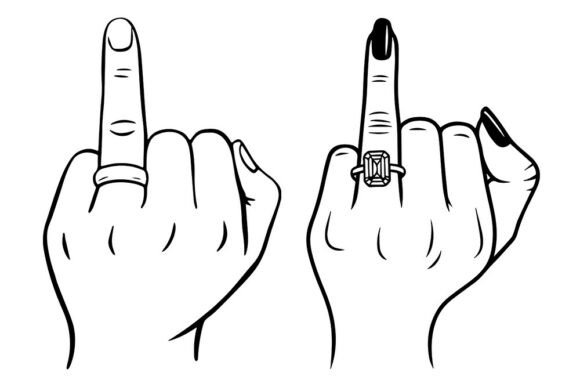 Putting the Middle Finger Hand SVG – Funny Ring Fing to the Test