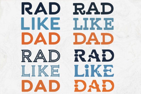 Rad Like Dad Baby SVG: A Practical Designer’s Take