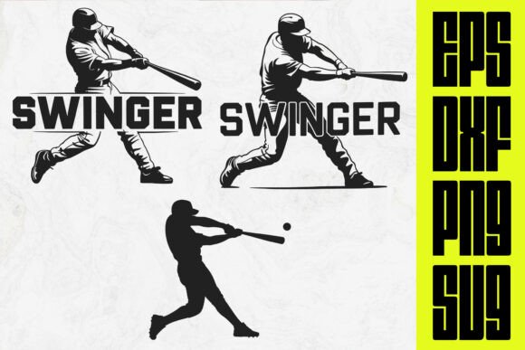 Swinger Baseball SVG: A Playful Embroidery Design for Lighthearted Projects